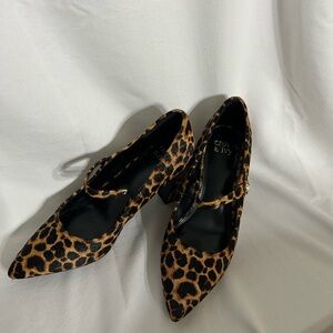 Crown & Ivy Animal Print Heels